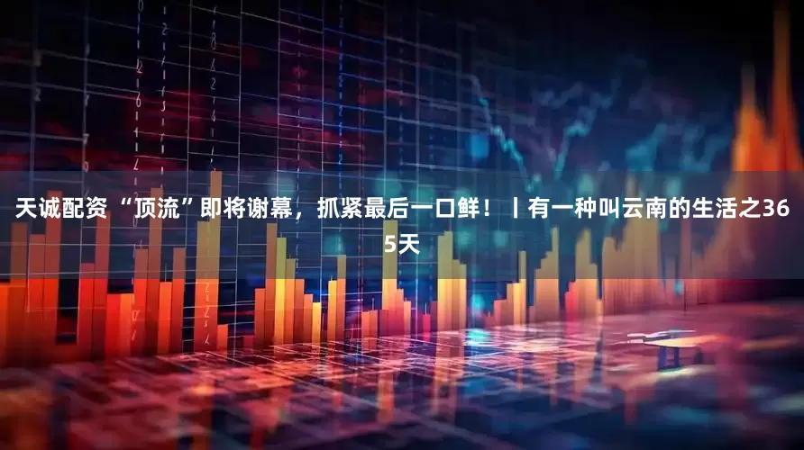 天诚配资 “顶流”即将谢幕，抓紧最后一口鲜！丨有一种叫云南的生活之365天